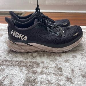 Hoka Black Athletic Sneakers